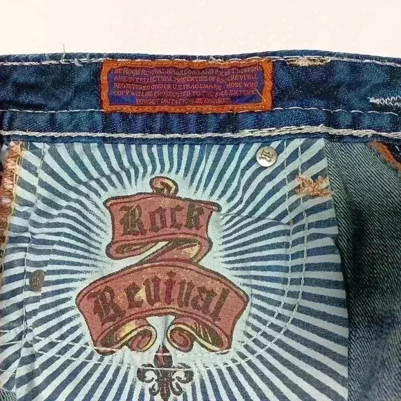 Rock Revival Jenna Boot cut Buckle jeans. Ladies size  29 - Picture 6 of 10